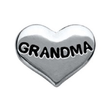 N00-03023 Grandma Heart Floating Charm