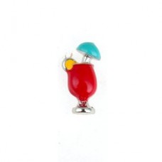 N00-03028 Red Drink Floating Charm