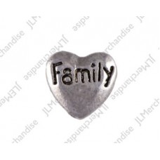 N00-03036 Family Heart Charm