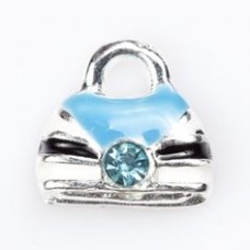 N00-03041 Blue Purse Charm