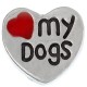 N00-02004 Love My Dogs Charm